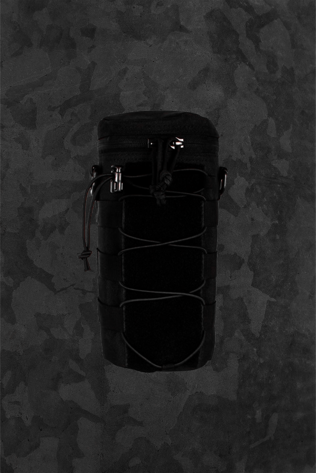Molle Rack Water Bottle Bag Black