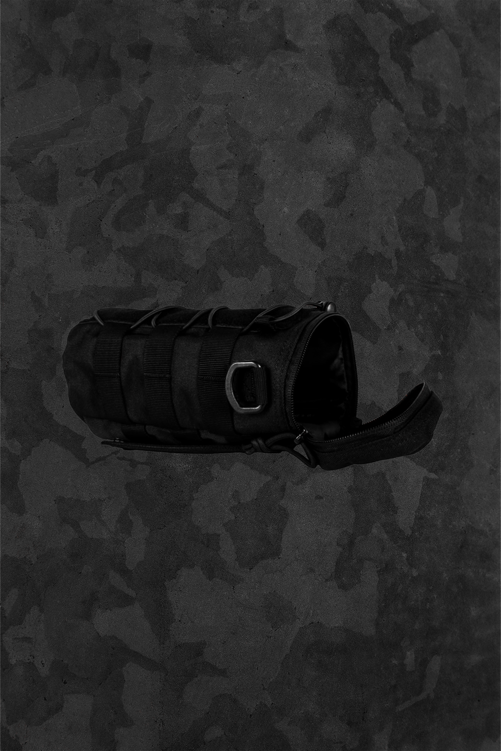 Molle Rack Black Water Bottle Bag